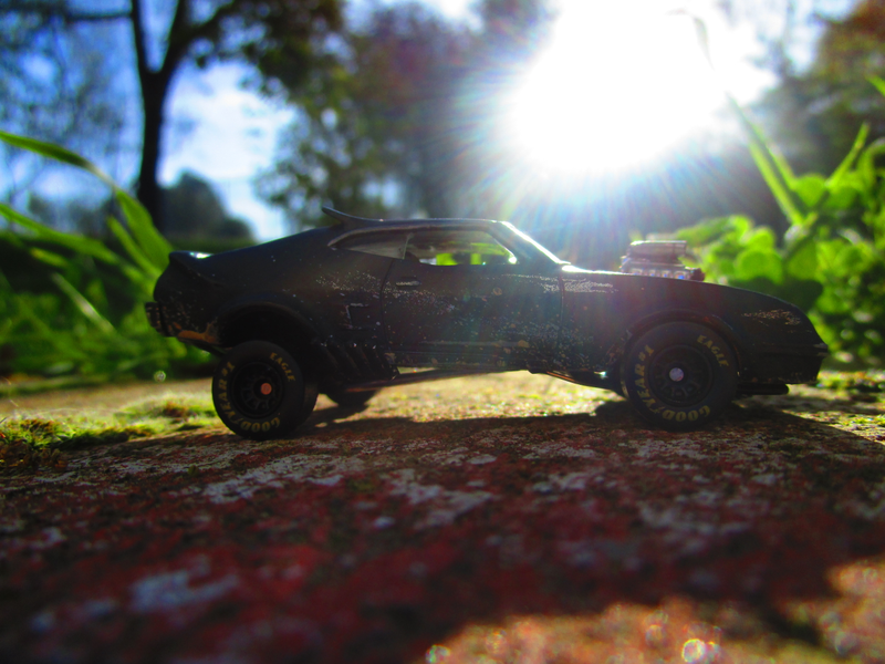 Illustration for article titled Mad Max: Custom HotWheels Interceptor.
